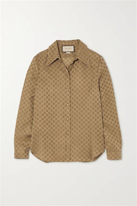 gucci shirt female|gucci silk shirt women's.